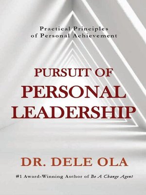 cover image of Pursuit of Personal Leadership